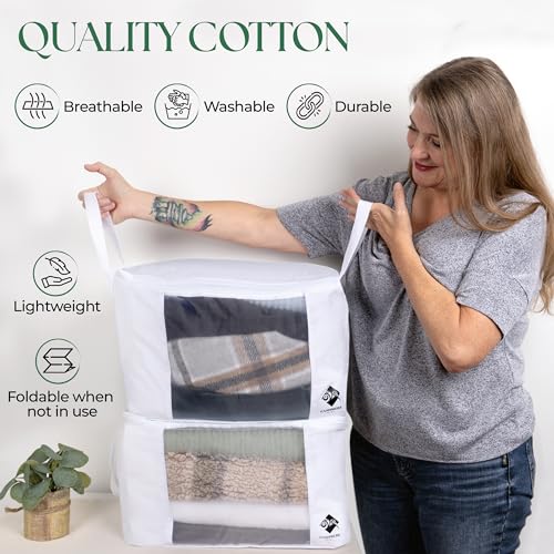 Cashmere Storage Bag with Cedar