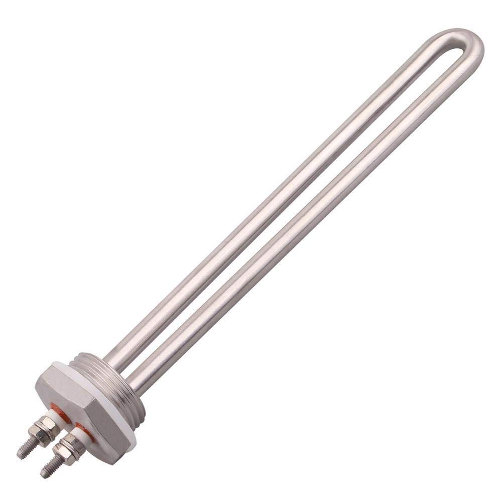 1pc SUS304 DN25 12V 100W DC Immersion Water Heater Element With 1" BSP Thread