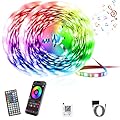 Led Lights for Bedroom 150FT Music Sync Color Changing Led Strip Lights with Remote and App Control, RGB Led Light Strip DIY Led Lights for Room, Christmas, Home Decor, Gaming Accessories (2 * 75FT)