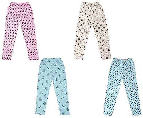 Image of indi weaves Regular Fit Cotton Printed Girls Pyjamas Set
