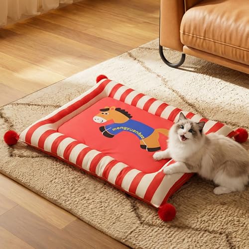 Almohadilla para mascotas Greabuy con relleno PP para perros de interior 4
