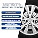 1/2-20 Lug Nuts 20pcs Black Replacement for 1987-2018 Jeep Wrangler, 2002-2012 Jeep Liberty, 1993-2010 Jeep Grand Cherokee Aftermarket Wheel Closed End Lug Nuts