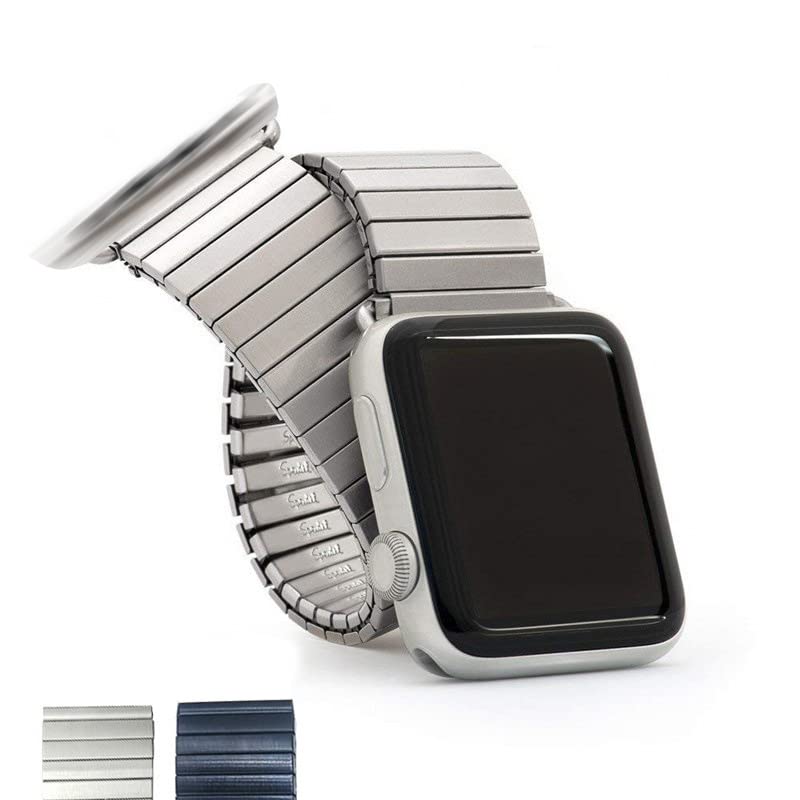 Für Apple Watch Armband 44 mm 40 mm 42 mm 38 mm 41 mm 45 mm Edelstahl Metall Armband magnetische Milanaise Schlaufe