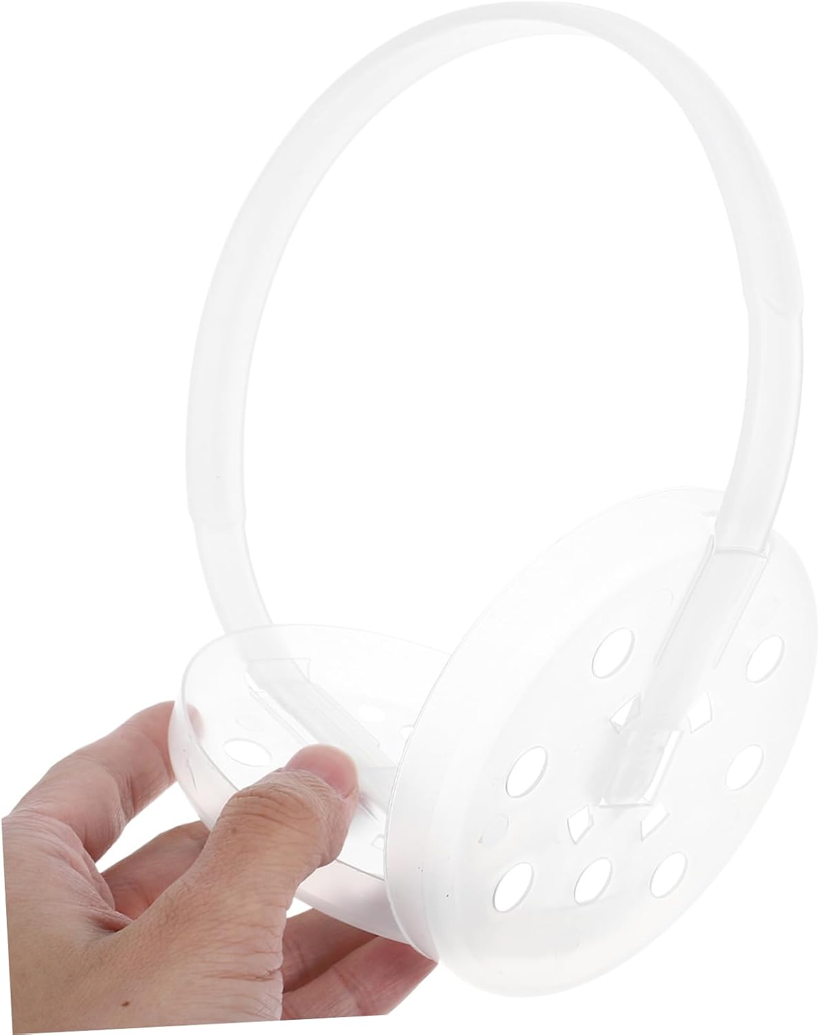 ULTECHNOVO 4pcs Earmuff Construction Kit Wide Frame Ear Mask Bracket Ear Savers Craft Supplies