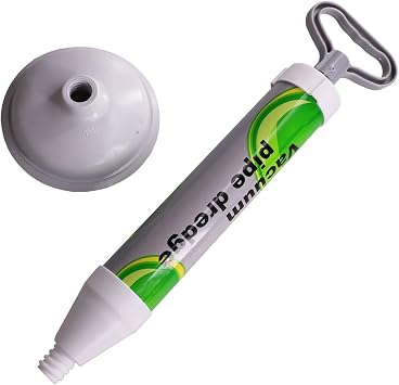 Toilet Plunger, Long-Handled Bathroom Plunger, High-Pressure Large Suction Head Drain Plunger, Suitable for Toilet, Sink, Bathroom, Floor Drain and Pipe Dredge