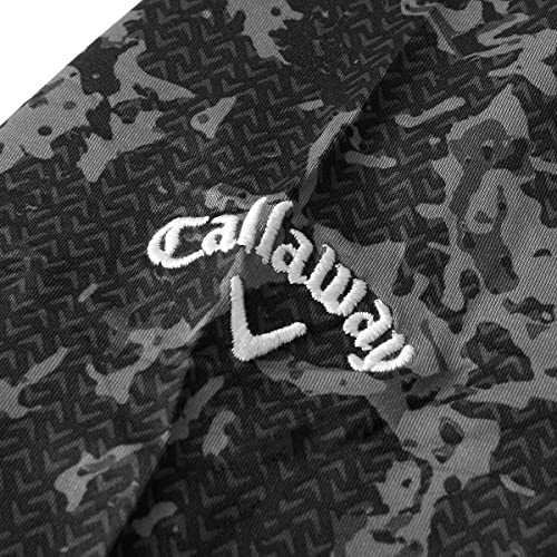 Callaway Golf Mens Camo 1/4 Zip Pullover Sweater Caviar S - Image 4