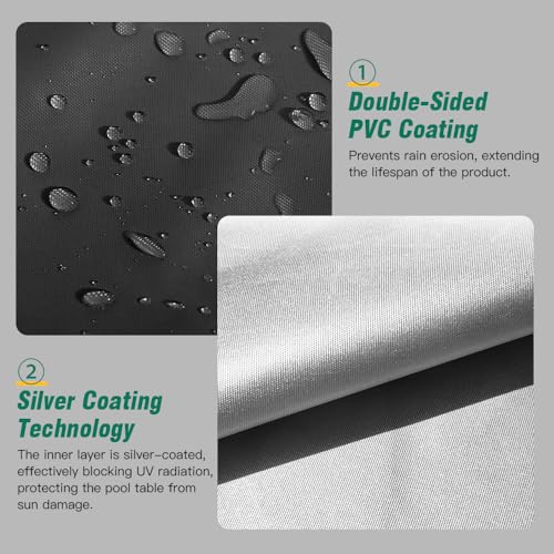 Funda para mesa de billar exterior ideal para proteger tu terraza de ocio 8
