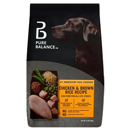 Pur Balence Chicken & Brown Rice Recipe Dry Dog Food, 15 lbs