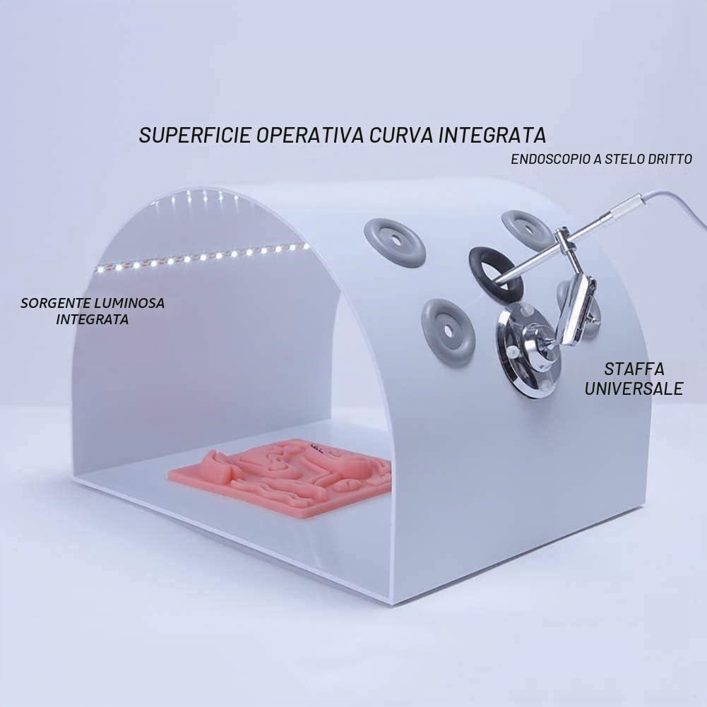Laparoscopico Simulatore Scatola Kit Laparoscopica Box Training Simulatore Laparoscopic Trainer Allenatore per Allenamento Sussidi Didattici