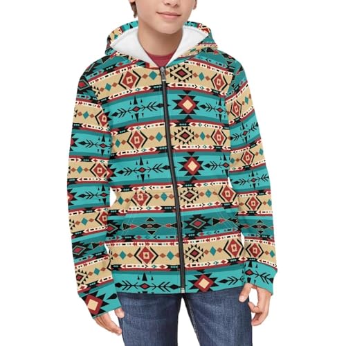 SEANATIVE Boys Girls Zip Up Hoodies Kids Fashion Sweatshirt Fall Winter Lightweight Jacket with Pocket3