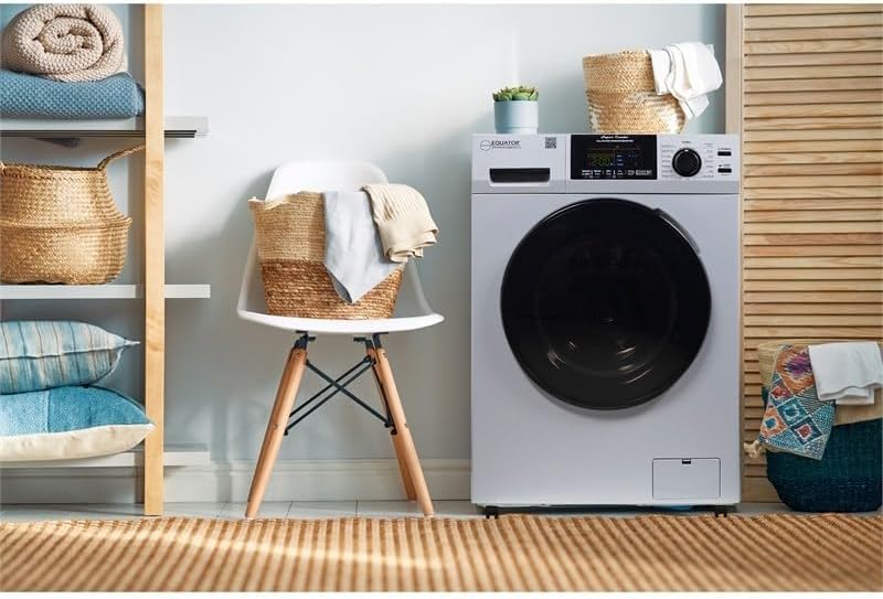 Pemberly Row All-in-One Washer Dryer w/Pet Cycle - 1.62cf/15lbs+Portability Kit