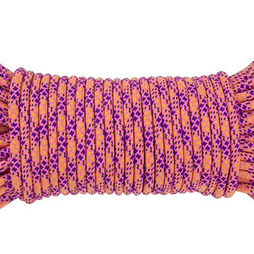 Image of 550 para Cord Parachute Survival Cord Rope Spec Type III 7 Strand Paracord Rope, Military Grade Nylon 4mm Diameter (Pink Camo, 20)