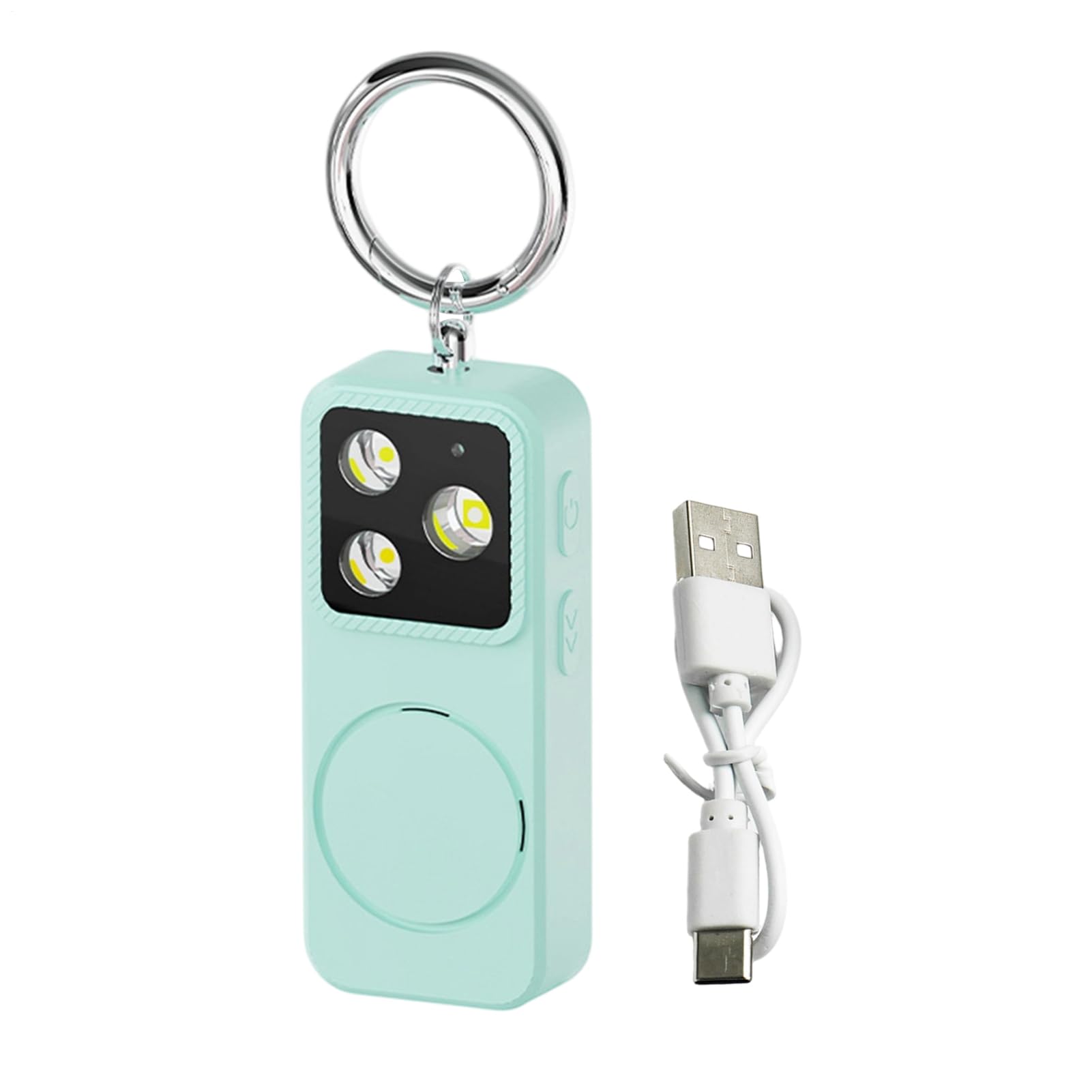 Alarma personal | 150dB autodefensa con luces LED, cadenas de alarma de seguridad personal para mujeres, para estudiantes mayores, mujeres, niñas, niños, universidad, protección de seguridad diaria