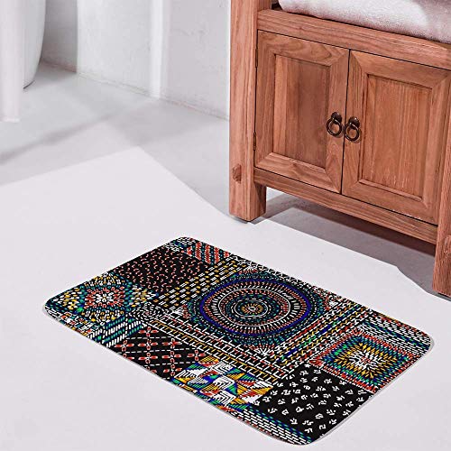 Tapis de bain absorbant et lavable en machine pour une douche sécurisée
