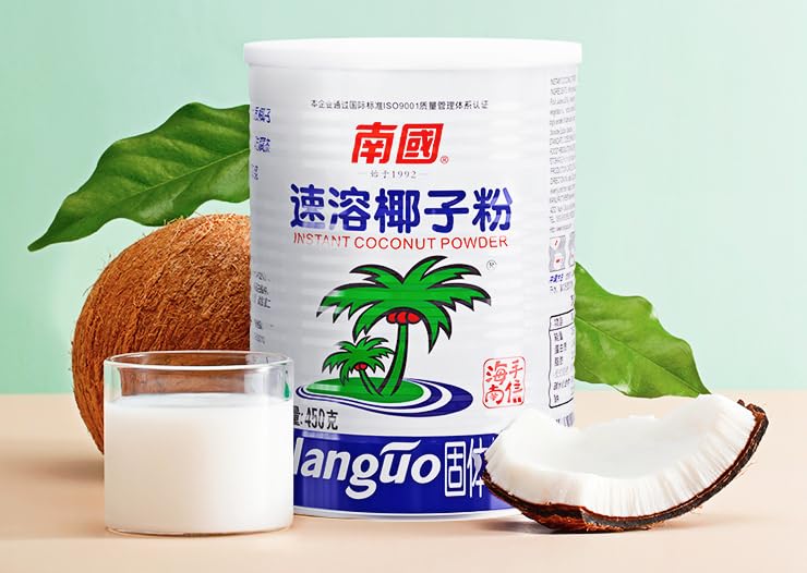 Amazon | 南国速溶椰子粉450g/罐，香甜厚椰乳粉 生椰拿铁椰子粉 速溶冲