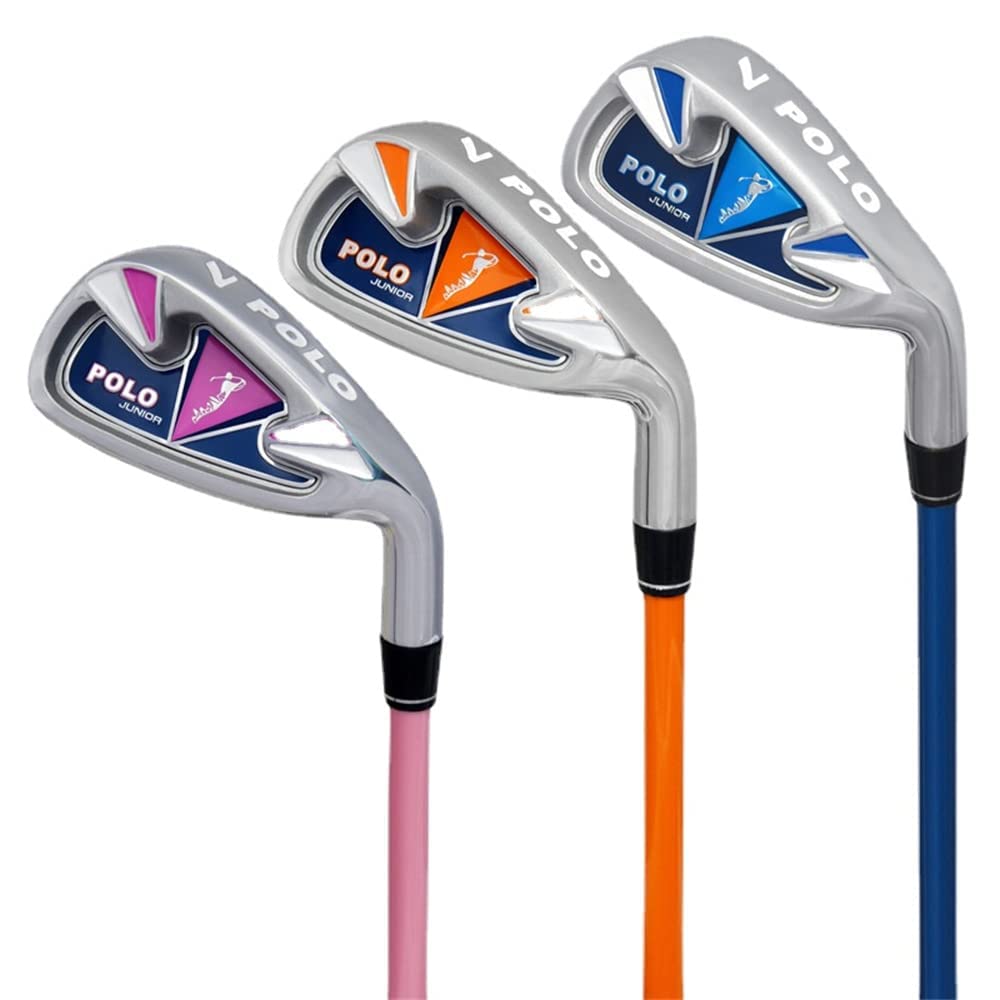 Hierros para palos de golf para zurdos, perfectos para niños y niñas, juego de aprendizaje de golf #7 para niños