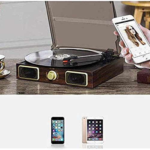 Rétro entrée Vinyle Tourne-Disque Ancien phonographe Tourne-Disque européen Antique Tourne-Disque Bluetooth avec klaxon - Les Beatles, Paul McCartney, John Lennon, RIngo Starr, George Harrison Rétro entrée Vinyle Tourne-Disque Ancien phonographe Tourne-Disque européen Antique Tourne-Disque Bluetooth avec klaxon – Image 4