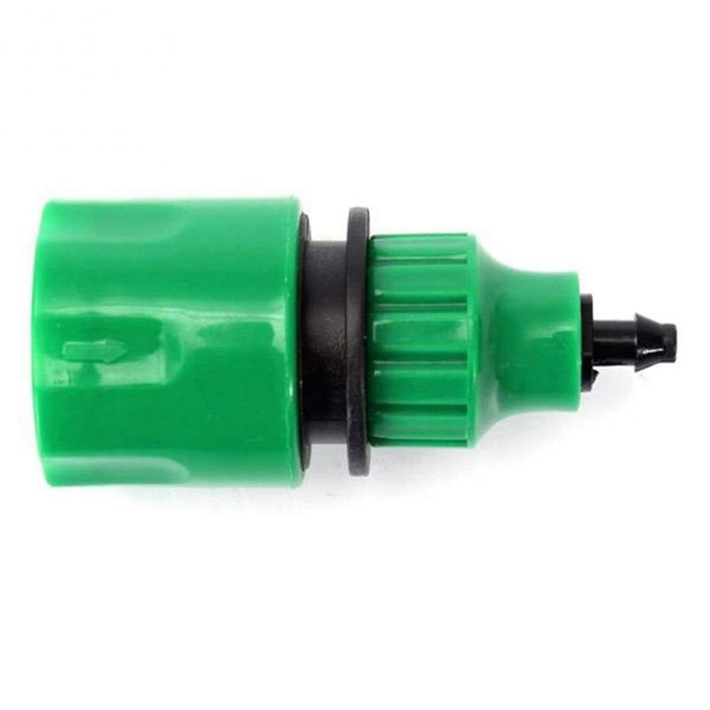 2 Pezzi Raccordo rapido in ABS per Tubo Flessibile per irrigazione Giardino Raccordo a T con riduzione Raccordo per Acqua da Giardino Accessori per l'irrigazione del Giardino