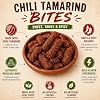 Tamarind Candy 16 oz Tamarindo De Frutas Con Chile, Sweet, Tangy & Spicy Tamarind Mexican Candy with Chili Authentic Tamarindo Candy Bites, Chewy Fruit Snack, Contains Seed