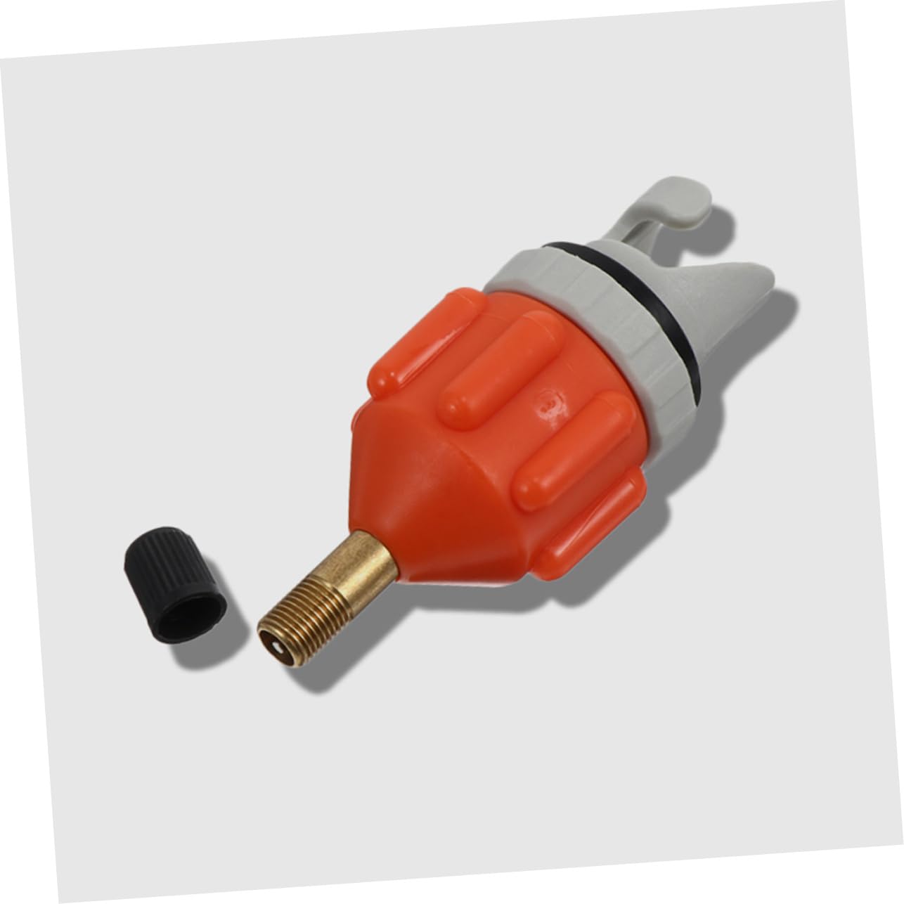 TOYANDONA Adattatore Ugello Gas Ugelli Pompa dell'Aria Adattatore Valvola Convertitore della Valvola dell'Aria Adattatore Pompa Letto Gonfiabile Rosso Rame