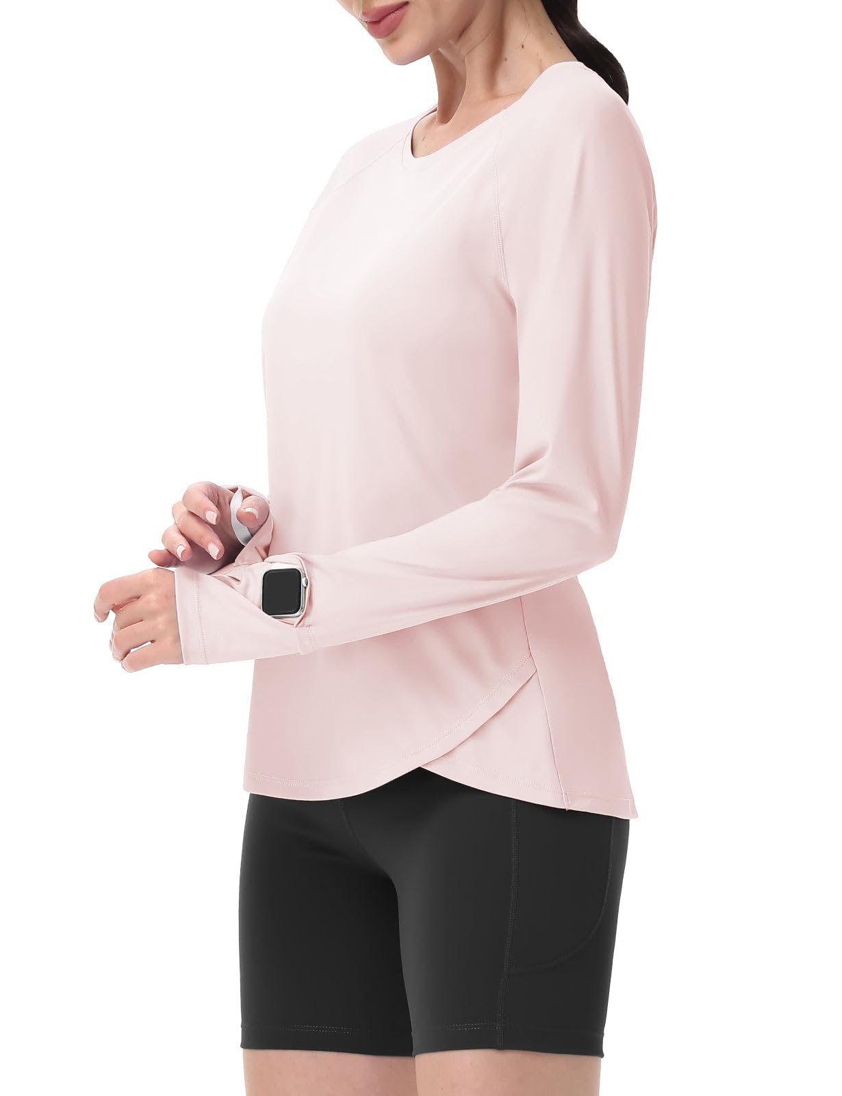 SPEXIAL Women's Sun Shirts UPF 50+ UV Protection SPF Long Sleeve Hiking Fishing Running Outdoor Lightweight Quick Dry