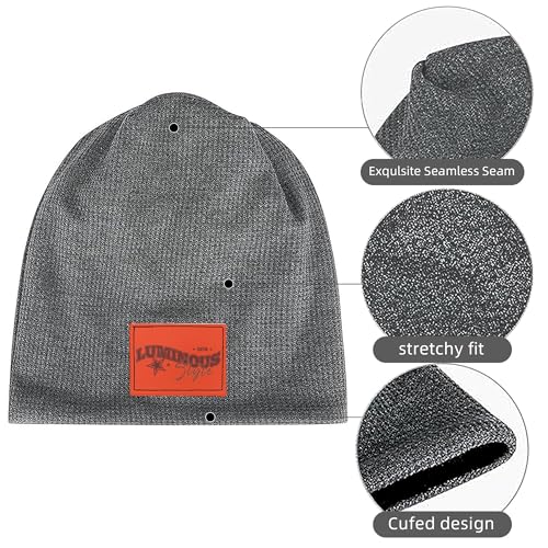 Bonnet en maille douce idéal pour les salons et sorties outdoor en hiver