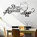 Cuisine française vinyle stickers muraux stickers muraux art verre à vin papier peint cuisine stickers muraux décoration de la maison Autre couleur 33x60cm