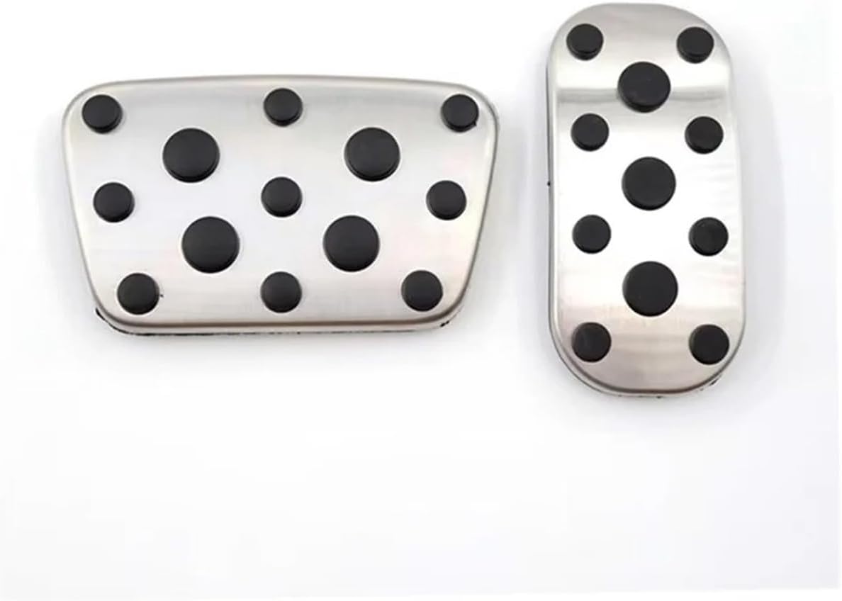 Car Pedal Pads Replacement for Toyota for Land for Cruiser for Prado for Lexus GX 400 460 J150 2010~2023 Stainless Steel Pad Fuel Brake Accessorie No Drilling Alloy Covers Pedal Pad Kit(3 Pcs)(2 Pcs)