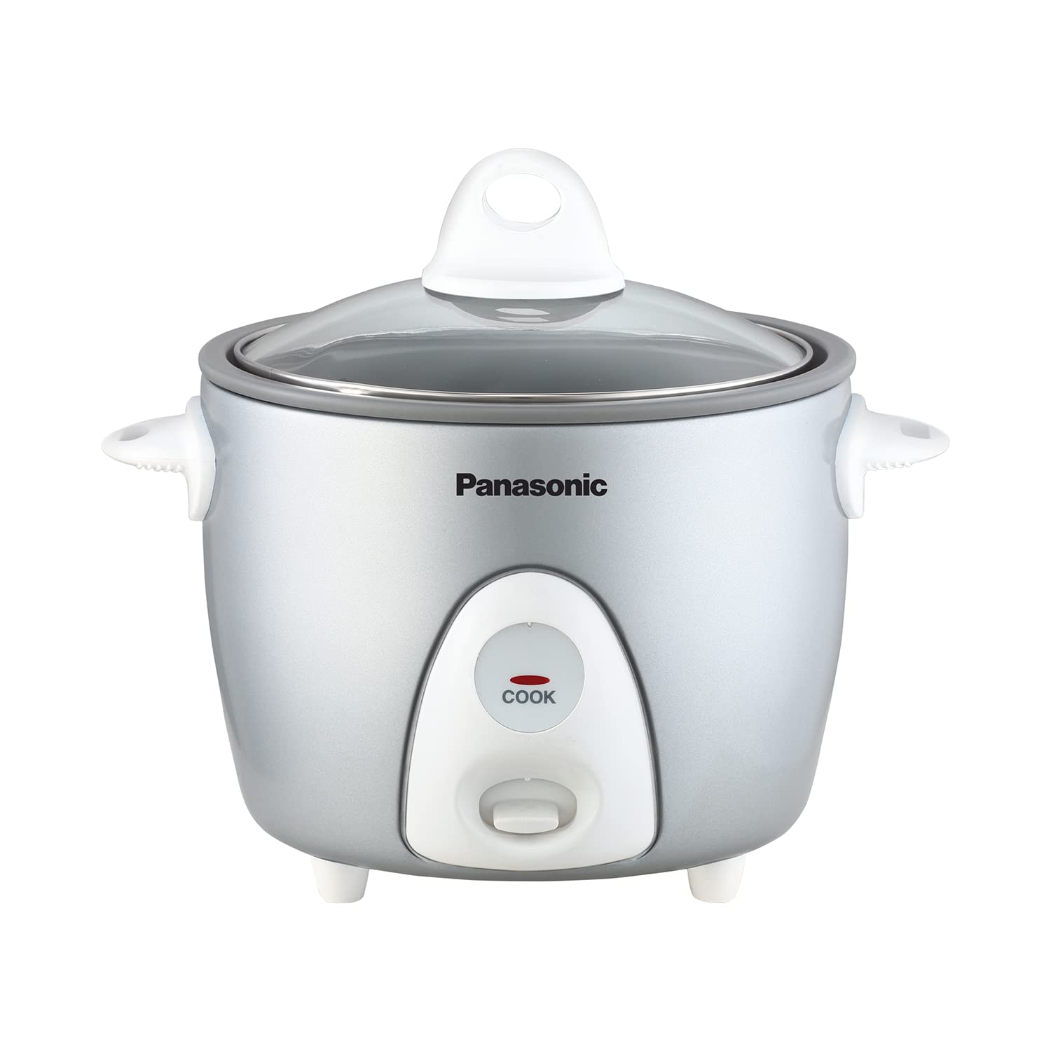 Panasonic SRG06FGE 3 Cup Rice Cooker and Steamer White