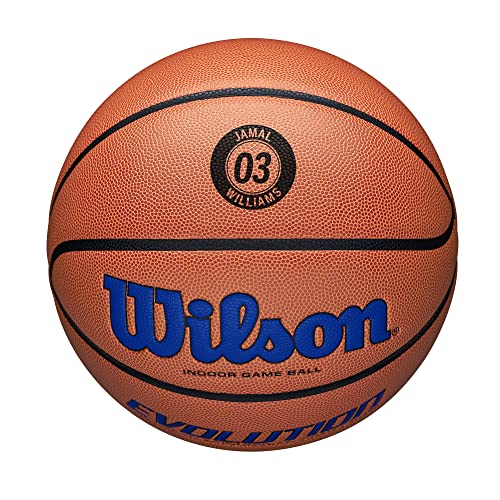 Wilson Evolution Game Basketball - Royal, Size 7 - 29.5" #TOP6