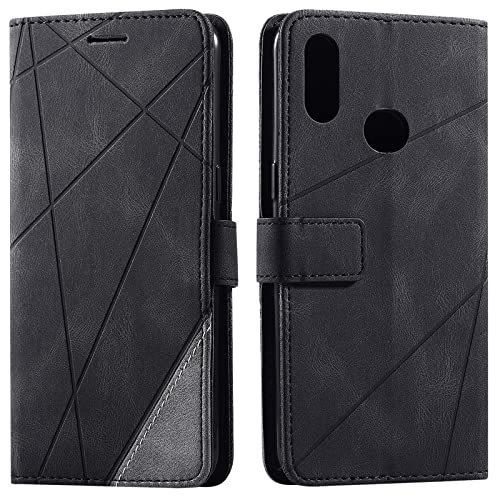 Funda Wiko View 3 Tipo Cartera - Cuero PU Con Ranuras Para Tarjetas, Soporte Plegable Y Cierre Magnético - Protección Completa Y Estilo