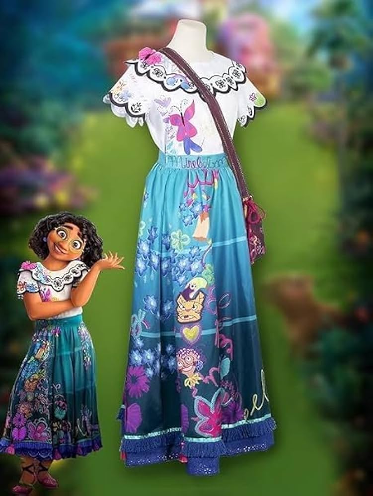 Disney ミラベル 魔法だらけの家 コスプレ衣装フルセット 大人用Dハロ仮装 Disney ミラベル 魔法だらけの家 コスプレ衣装フルセット 大人用