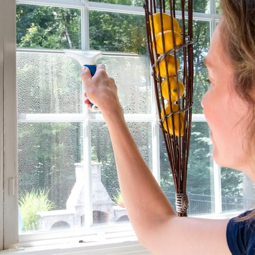 Image of Unger 12 inch Glass & Surface Squeegee - Multipurpose Rubber Blade Squeegee for Shower Glass, Window Cleaning, Professional Grade Cleaning Tool for the Home, 12 inch (Pack of 10)