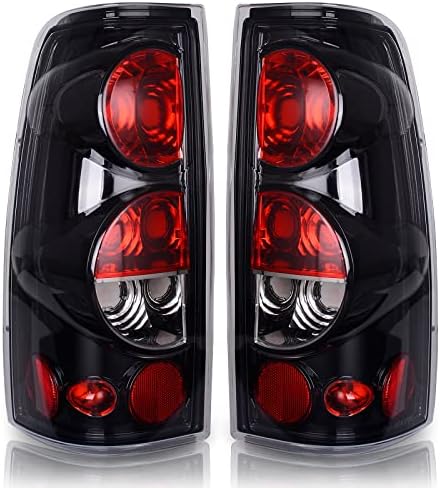 AUTOSAVER88 Tail Lights Compatible with 1999-2006 Chevy Silverado 1500 2500 01-06 Silverado 3500&2007 Silverado with Classic Body Style 99-02 GMC Sierra 1500&2500, Not Fit Barn Door or Stepside Models