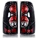 Taillights Tail Lamps for Chevy Chevrolet Silverado 1500 2500 3500 1999-2006 & 2007 with Classic Body Style, GMC Sierra 1500 2500 3500 1999-2002 (Does Not Fit Barn Door/Sidestep Models) ATTL2001