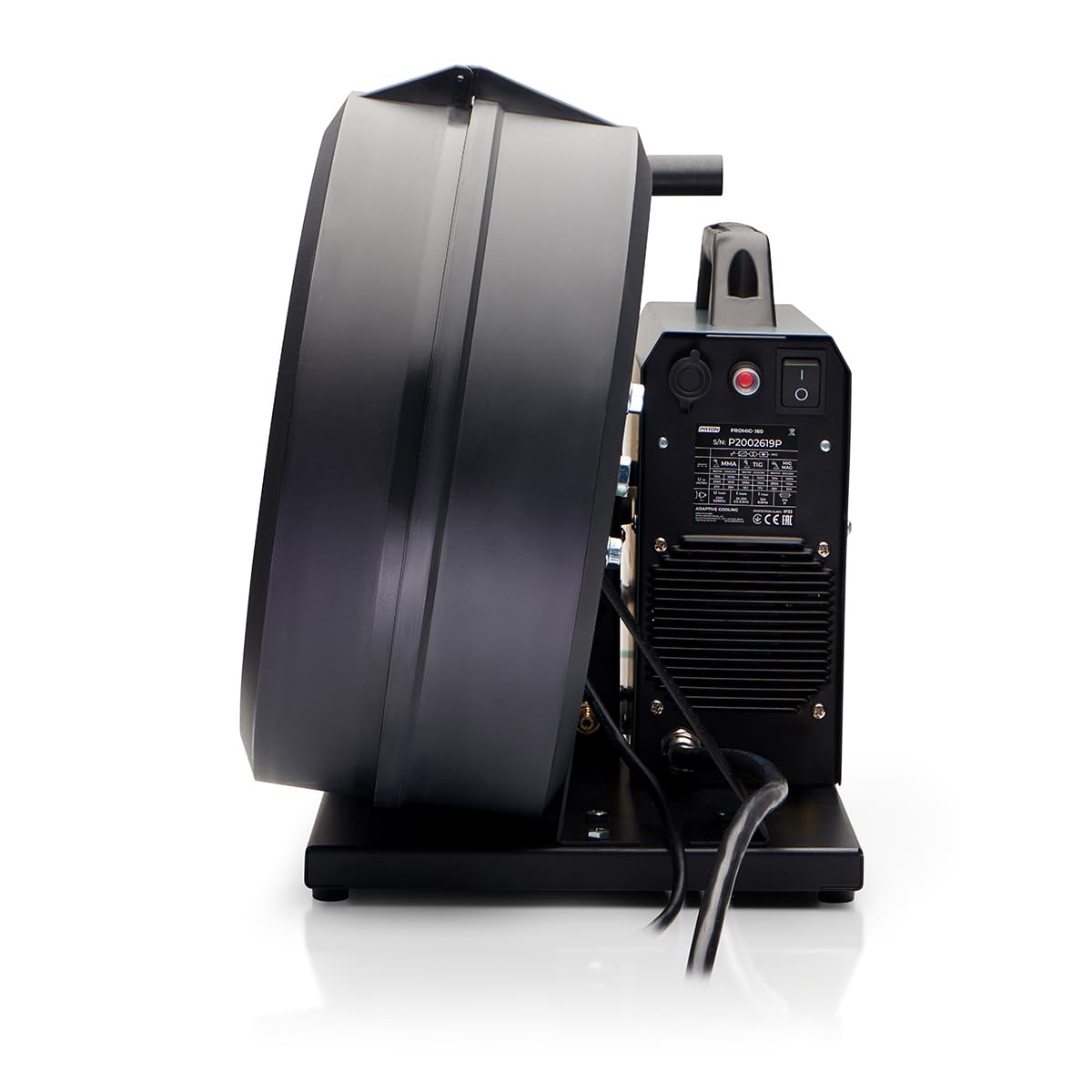PATON ProMIG-160-15-2 160A poste à souder inverter professionnel MIG 3 en 1, 230V, alimentation de fil 15-2, Soudeur MIG sans gaz, Soudeur à fil numérique, Soudeur inverter professionnel