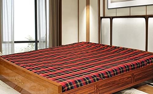 Mattresses Cover for Single Bed Cotton Bed Cover for Single Bed Mattresses Cover with Zip (72X48X8, Crazy 2)-picture-44
