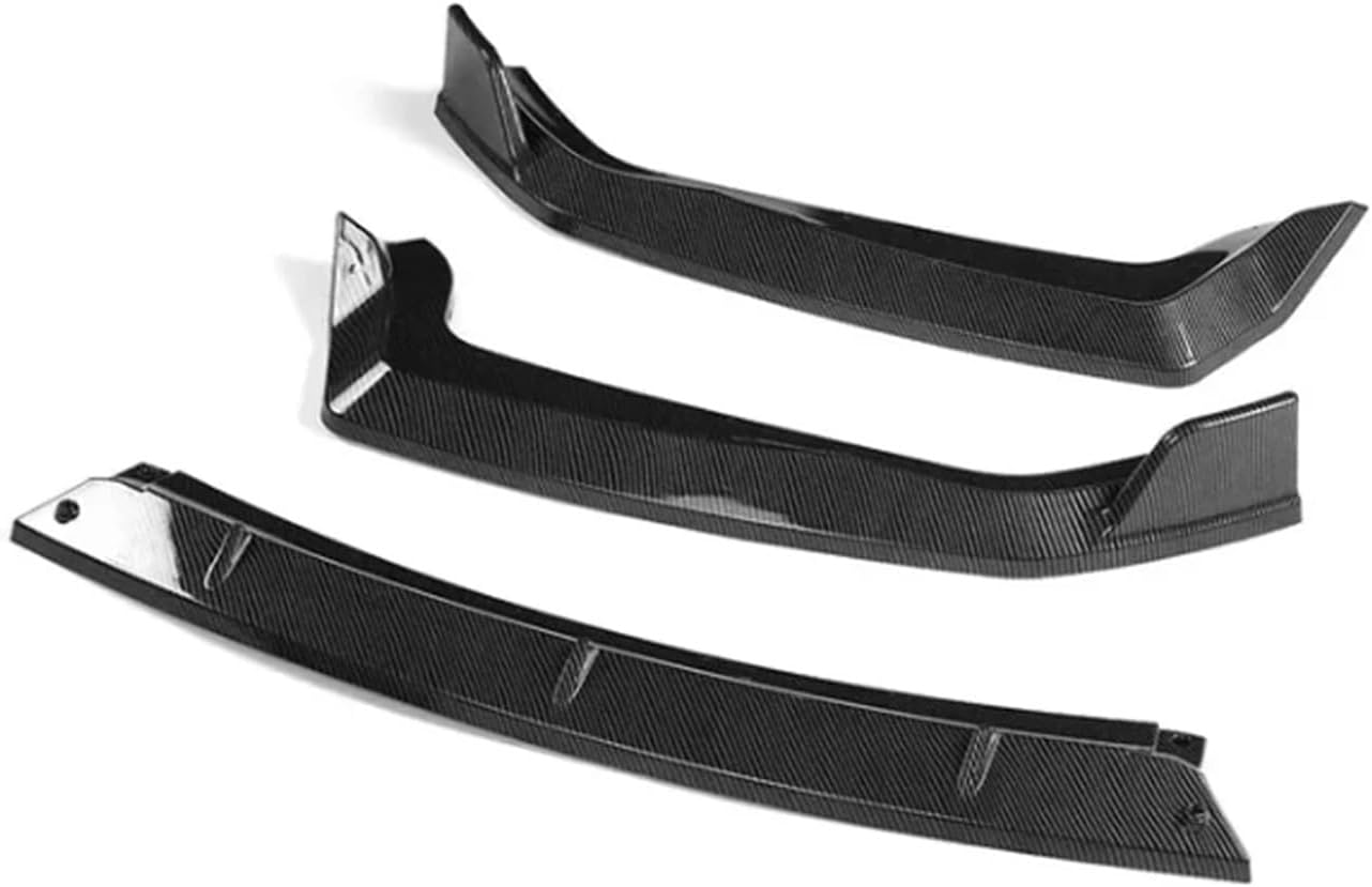 Front Bumper Lip Chin Deflector Protector Guard Decoration Trim Facelift Compatible for Honda HRV HR-V 2019-2021(Matte Black)