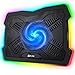Produktbild KLIM Ultimate Laptop Kühler + NEU + Gaming Cooling Pad + Stabiler RGB Ständer mit Lüfter + Kompatibel bis zu 17" + USB-Lüfter + Für PC Mac PS5 PS4
