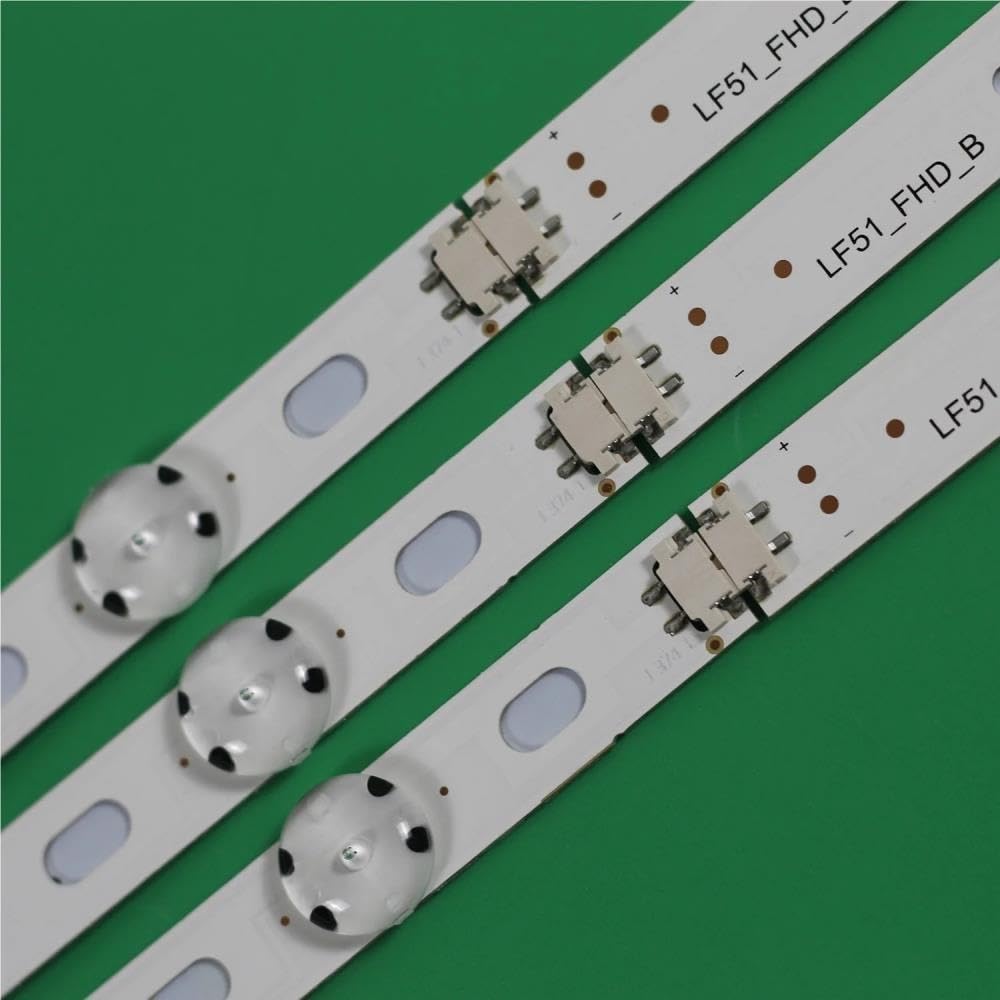 Striscia LED adatta for WOOREE 43 pollici UHD Array LC430DUY(SH)(A3) HC430DUN-SLVX1-511X 43LK5900PLA 43UJ654V 43LJ554T 43LJ619V-TE 43LJ624V-ZC