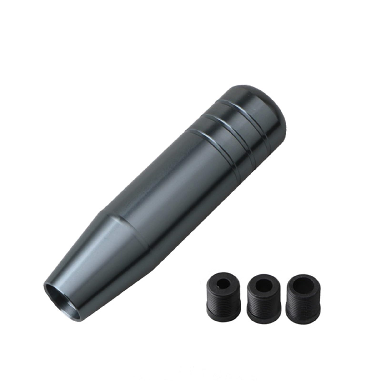 AMCBYSGC Gear Shift Knob 13cm 18cm Manual Adapters(13cm Titanium)