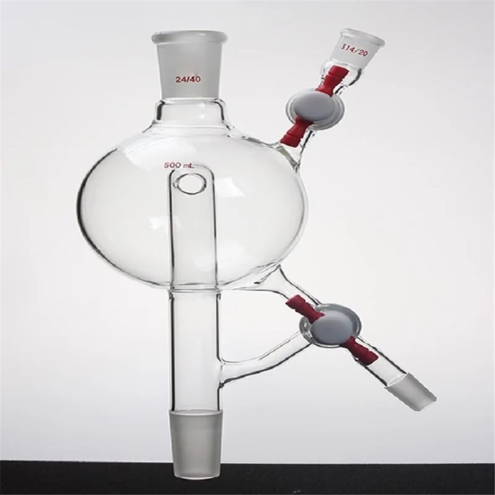 Capacidad de destilación disolventes: 500 ml, 1000, vidrio borosilicato S24 Equipamiento de laboratorio