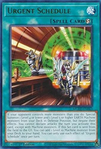 Amazon.co.jp: 遊戯王 MGED-EN063 緊急ダイヤ Urgent Schedule (英語版 