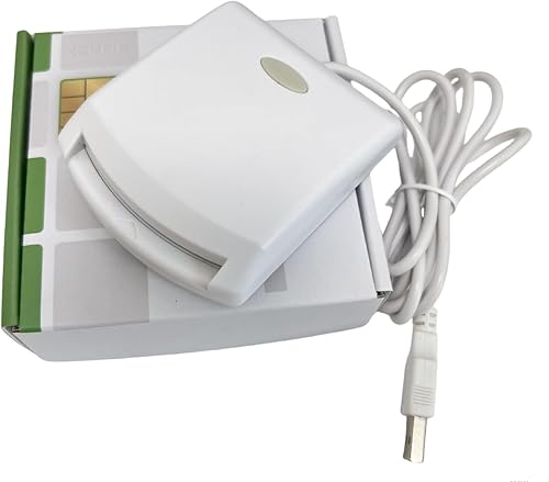 Miniatura 3 de ISO7816 Contacto EMV SIM eID PC/SC USB CCID Smart IC Chip Card Reader Escritor Programador con 2 tarjetas SLE4442 + kit SDK (programa requerido)