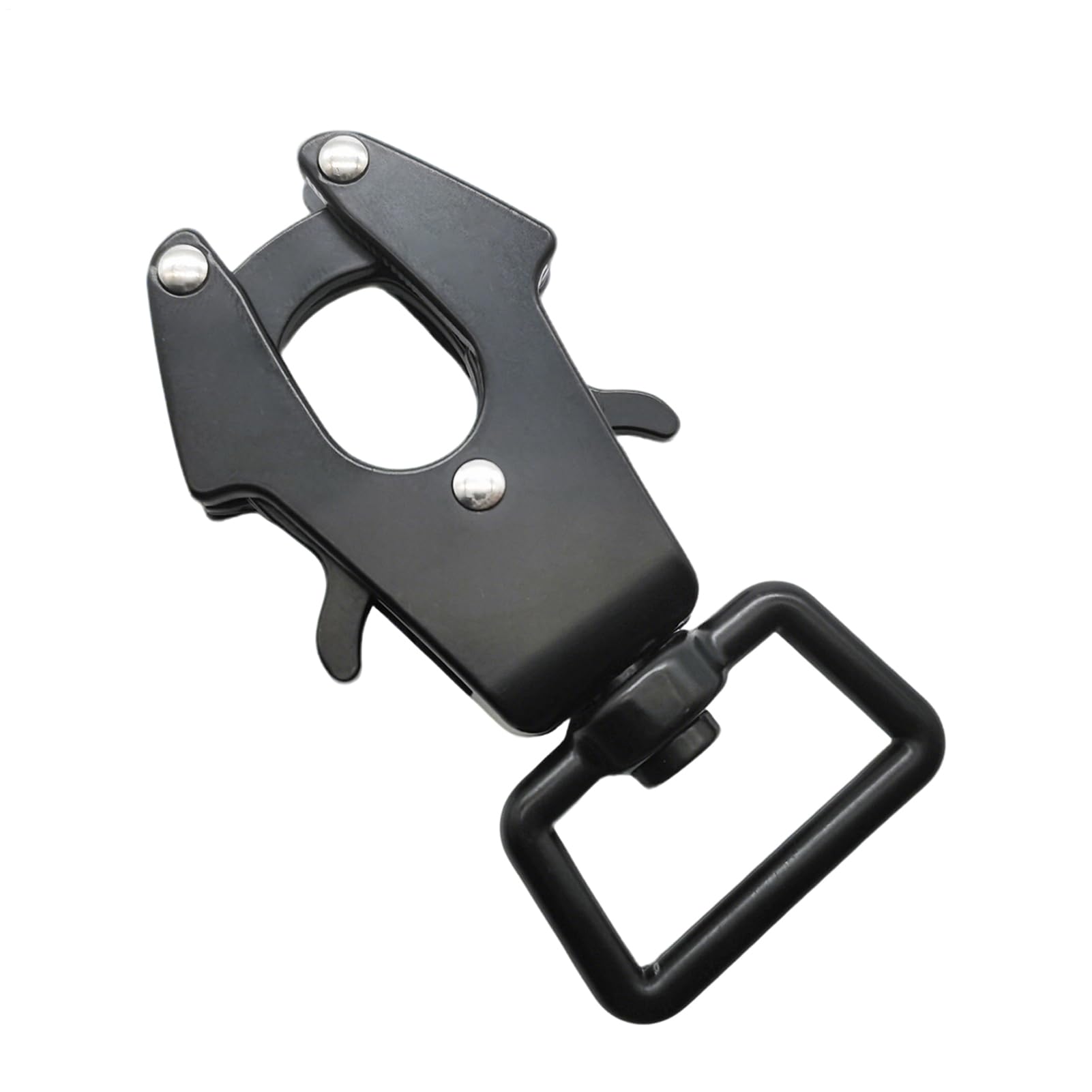 Frog Clip, Dog Leash Clasp, Quick Release Buckle, 360 Degree Swivel Frog Clasp, Metal Hardware Buckle, Multipurpose For Hiking, Training, Linking Pet Collar