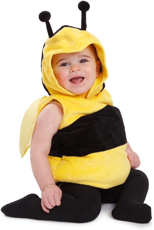 Dress Up America Kids Little Bee Fuzzy Costume - Beautiful Dress Up Set for Role Play