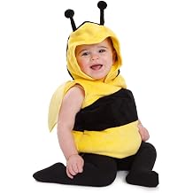 Dress Up America Bee Costume - Baby Fuzzy Bumblebee Romper