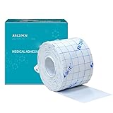 Grillix Medizinisches Klebeband, Breathable Medical Tape, Mikroporöses Design, Weich im Griff, Hautfreundlich und Atmungsaktiv, Dehnbarkeit 10cm x 10 m, Geeignet für Verschiedene Körperteile wie Obers