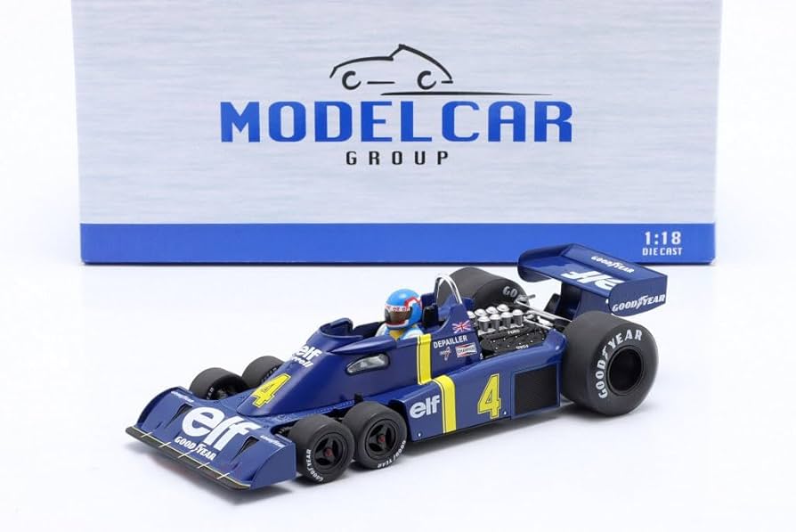 Amazon | MCG 1/18 ティレル F1 P34#4 パトリックデパイユ