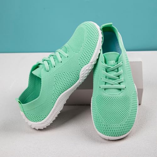Image of Barefoot Shoes Women Tennis Gym Zero Drop Trail Minimalist Sneakers | Zero Drop 丨Minimalist丨Lightweight Material丨Breathable Mesh丨Non-Slip丨Machine Washable